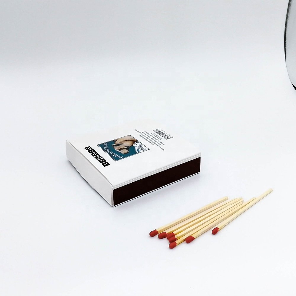 High quality Customized Large Box Matches Luxury Candle Matchbox
