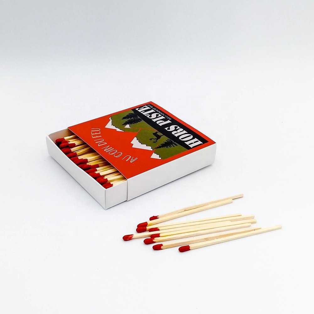 High quality Customized Large Box Matches Luxury Candle Matchbox
