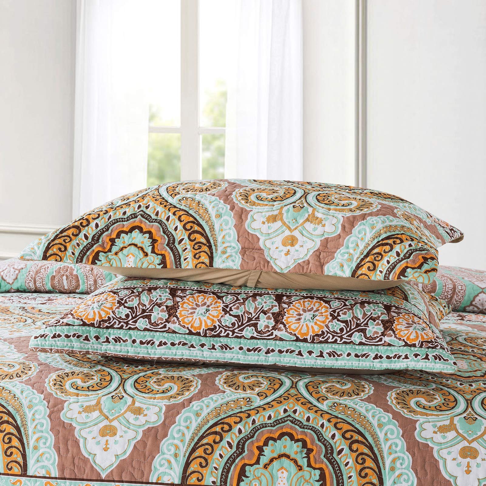 Quilt Set Pattern Ultrasonic Bedspread Cover Quilted Bedspreads Bed Quilted Blanket