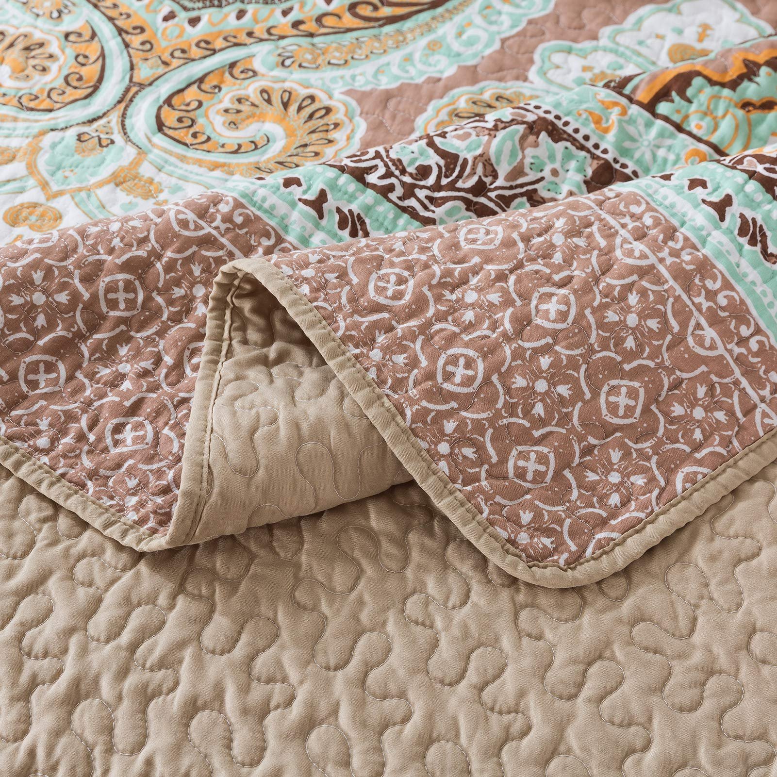 Quilt Set Pattern Ultrasonic Bedspread Cover Quilted Bedspreads Bed Quilted Blanket