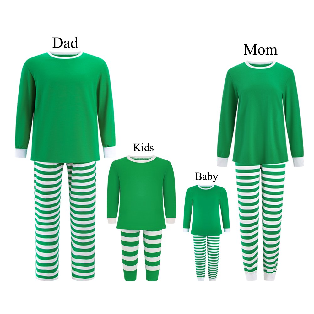 2024 Custom Print Sublimation Xmas Winter Warm Soft Pants Pyjamas Blank Cotton Pajamas Set Matching Christmas Pajamas for Family