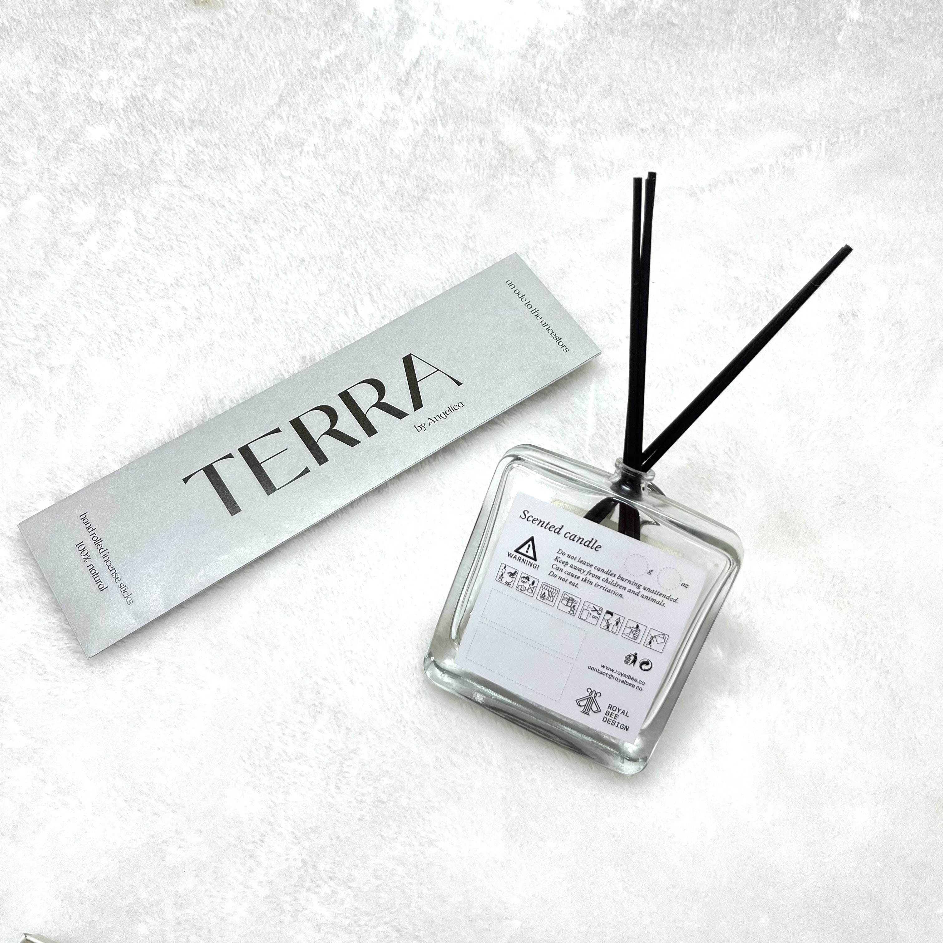 Custom logo empty incense boxes bamboo making incense sticks matches packaging gift fold paper envelope for incense