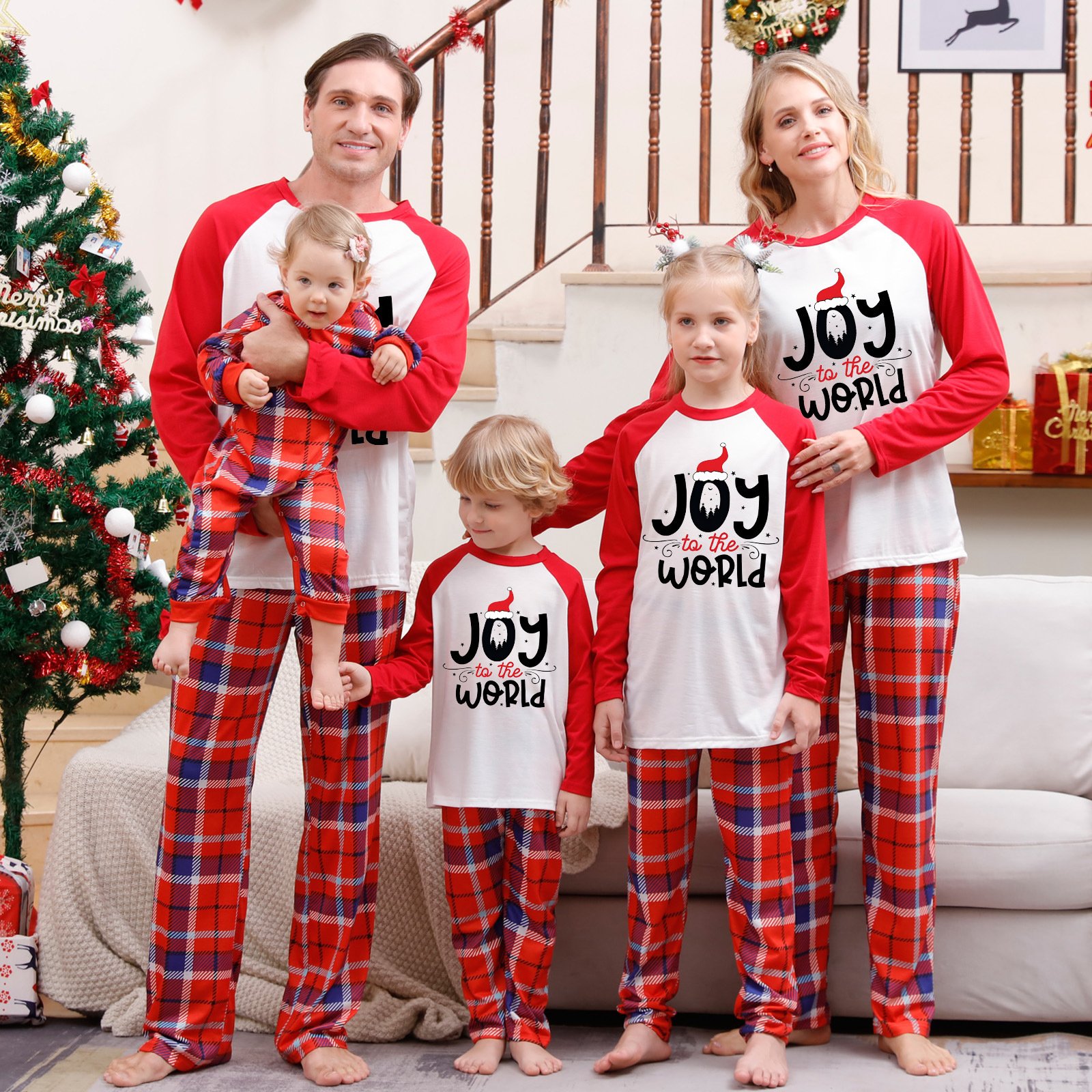 2024 Holiday Pajamas Familiar Pyjamas Set Adult Kids Baby Men Women Christmas Family Matching outfits Pajamas
