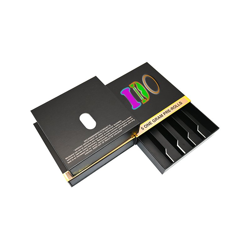 Custom Logo Packaging Box Drawer Tube Boxes Child Resistant Packaging With Matches