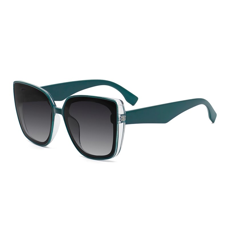 High fashion square frame sunglasses sunshade anti-UVA color variety all match good-looking men and women the same