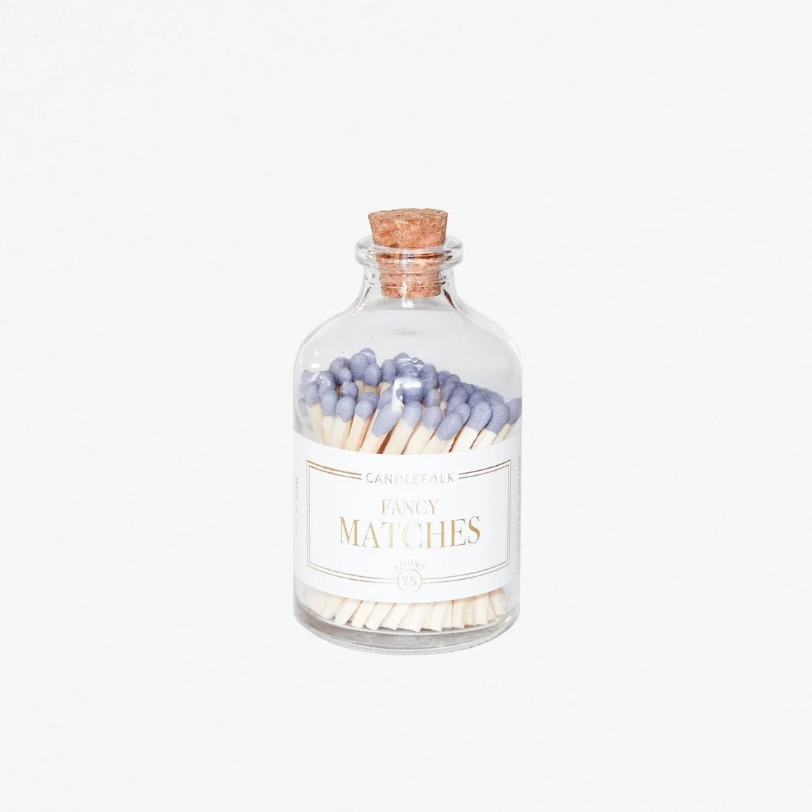 wholesale custom luxury coloured matchsticks with logo safety matches in bulk glass bottle long wood matches