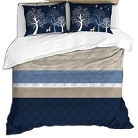 100% Cotton Printed bedsheets 4 pc set Fitted Flat in Soft quality with matching pillow cases For luxury Modern bedroom Avior