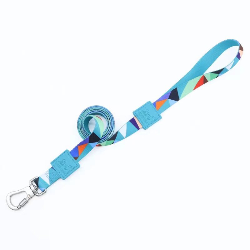 Sublimation Print Y shape dog harness custom pattern pet collar custom logo dog collar match leash