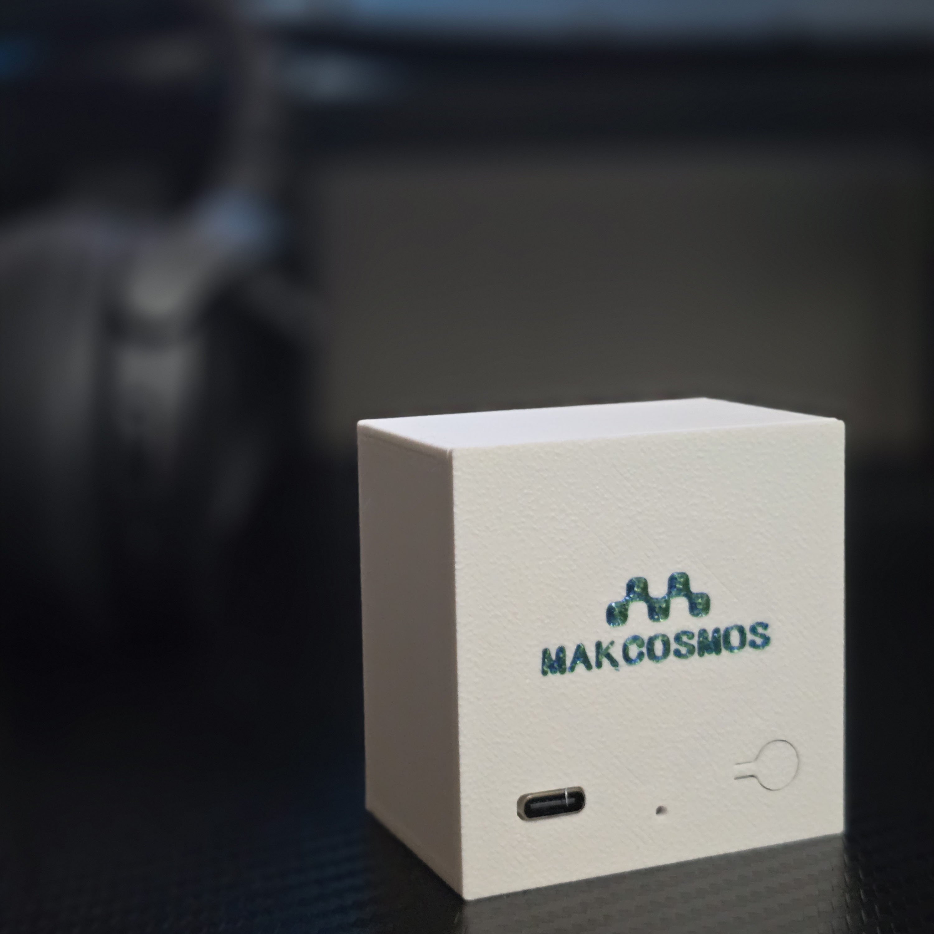 Makcosmos 3d printing creative kits model Mini Bluetooth Loudspeaker Model Kit match Bambu Labs creality 3d printer spare parts