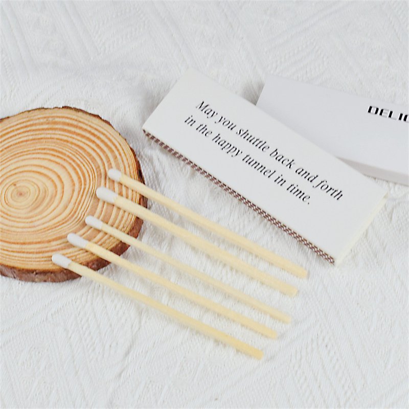 High-end boxed long matches 40 sticks stalk boxed color head cigar igniter aromatherapy match