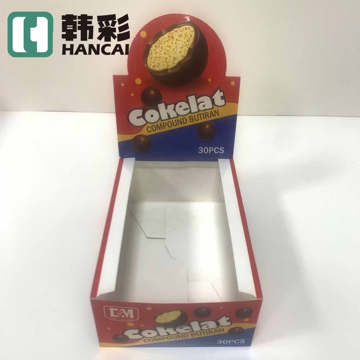 Advent Calendar Chocolate Gift Box Best Sell Twist Packing Acrylic Display Boxes