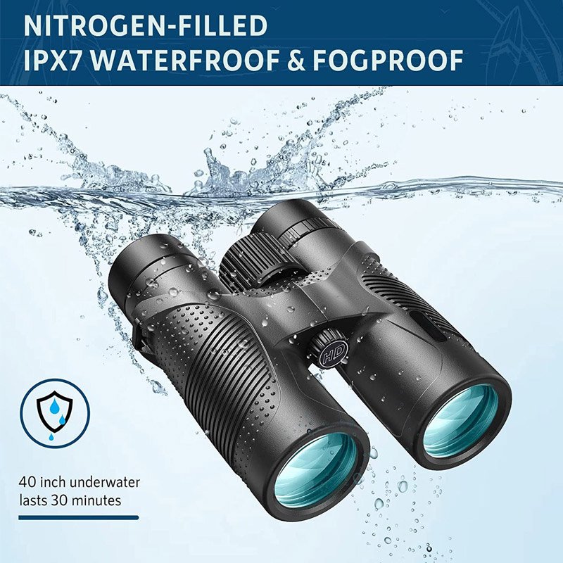 Best HD FMC BAK7 12X32 Compact Portable Lightweight Telescope Binoculars For Sale Concert Matches Watching Camping