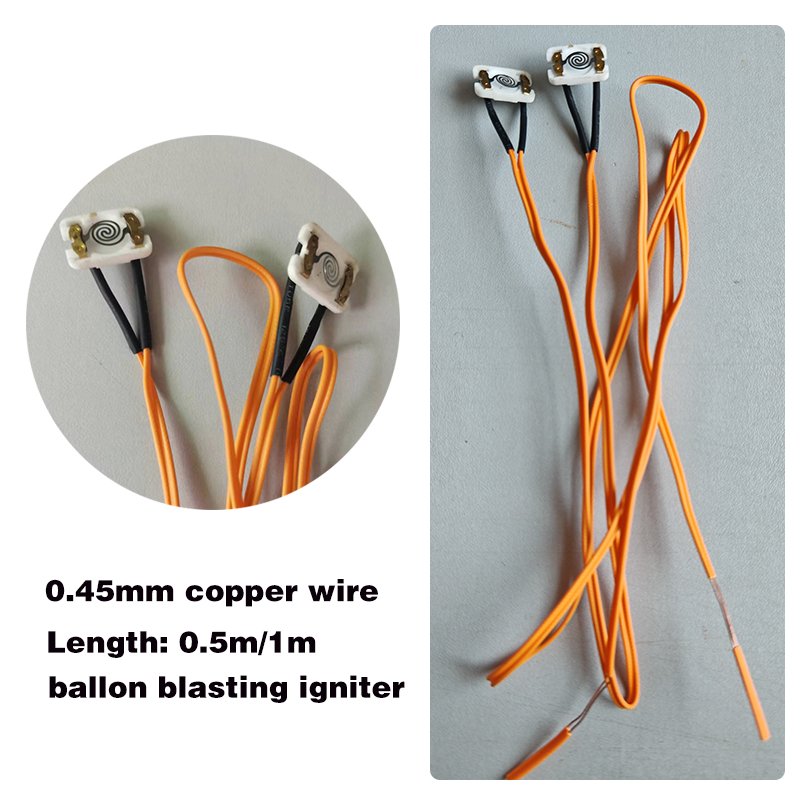 Hot sell Electric Firework Match Ignition 1m Festival Balloon Blasting Igniter For big Wedding