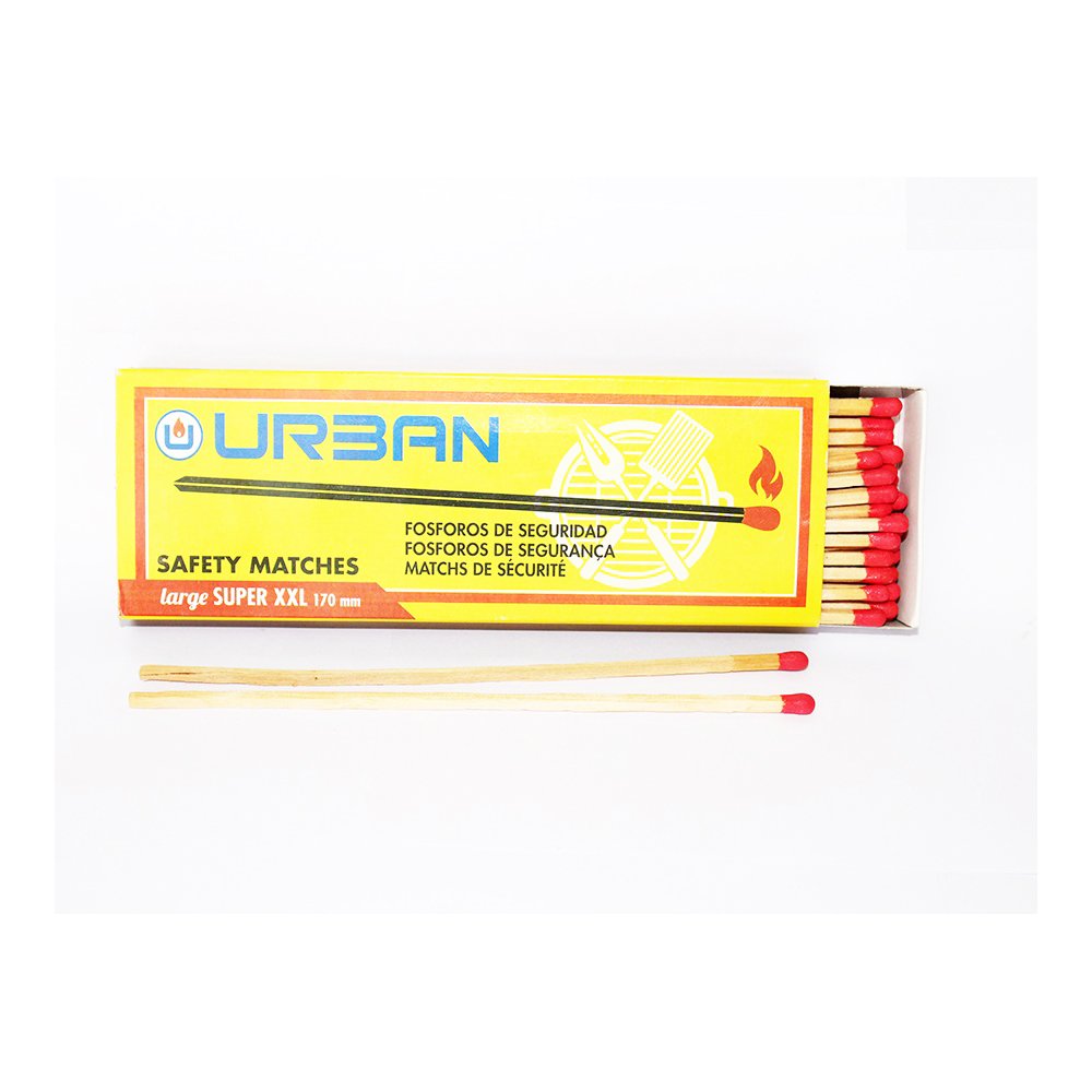 Top Selling Promotional Matches Size 55 x 35 x 9 mm Black Head Plain Side Friction Packaged in a customizable Box