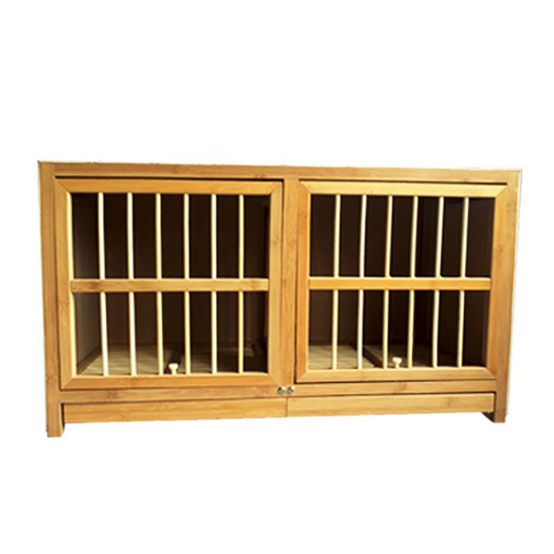 Pigeon upturn door and sliding door pure solid wood nest box homing pigeon racing pigeon matching cage Wooden