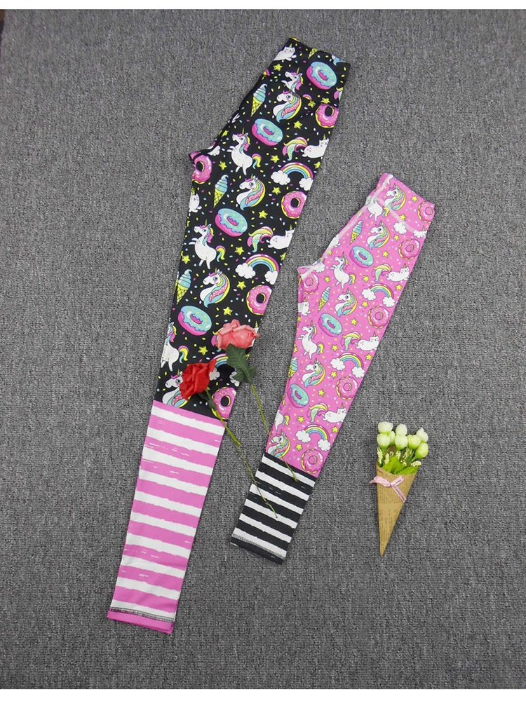 KY Custom Print High Waisted Skinny Workout Leggings for Women Matching Active Wear Sets for Mother and Daughter