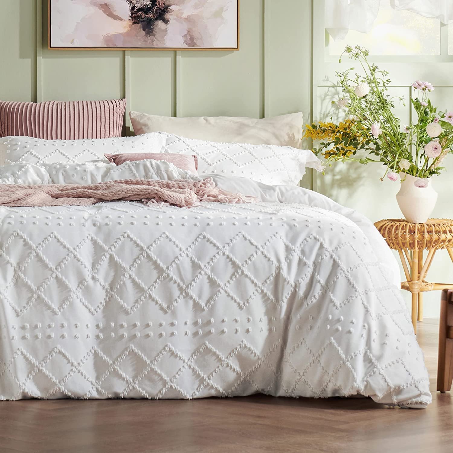 New design 2024 bed sheet set 4 piece soft bedding with matching comforter cover