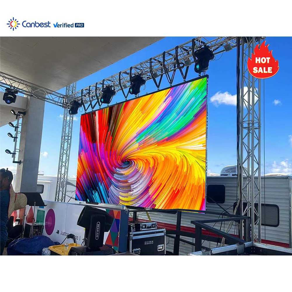 Canbest RX260 Outdoor Rental P2 P2.6 Waterproof Events Visual LED Screen Display 2.6mm LED Video Wall for Football Match