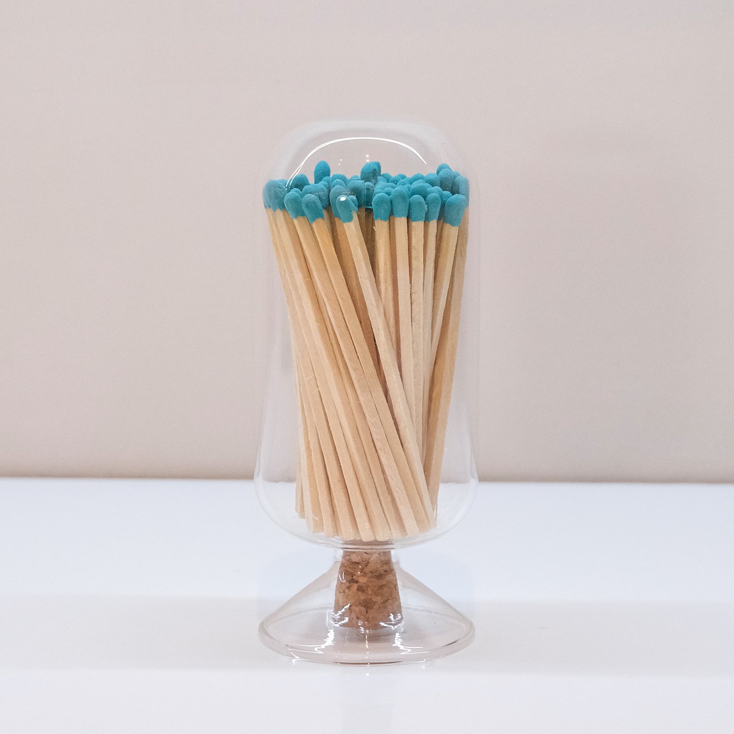 matches for candles Decorative Custom Logo Inverted Bottle fire matches Of match holder with sticker