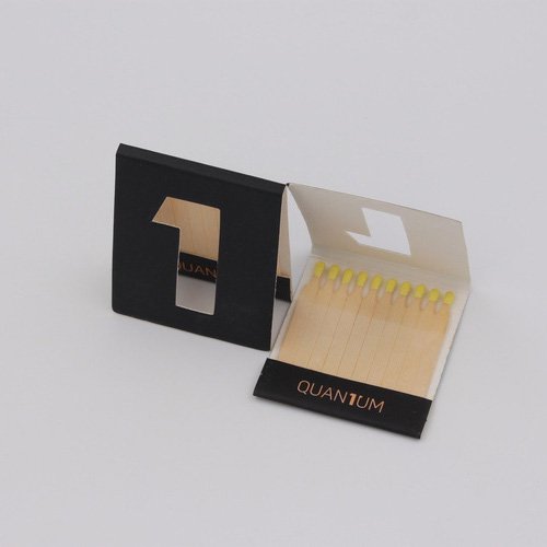 bulk holder luxury safety matchbook lower MOQ home decor colorful custom match books
