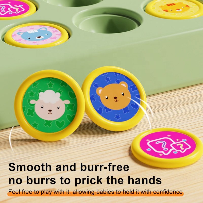 New Animal Memory Matching Board Game Kids Looking For The Same Board Game Flip Chess Interactive Toy Indoor Puzzle Board Game
