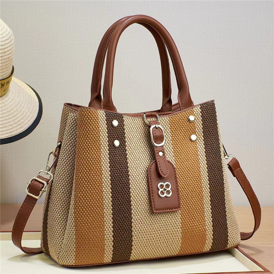 2024 New Summer casual fashion all-match PU women crossbody bags large capacity single shoulder bags trendy tote handbags