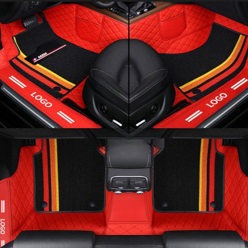 Sells High Quality Waterproof Single Or Double Multiple Colors And Styles Car Mats 4 Pieces Car Floor MATS For 99% Of The Cars