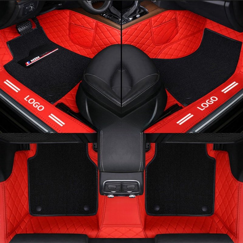Sells High Quality Waterproof Single Or Double Multiple Colors And Styles Car Mats 4 Pieces Car Floor MATS For 99% Of The Cars