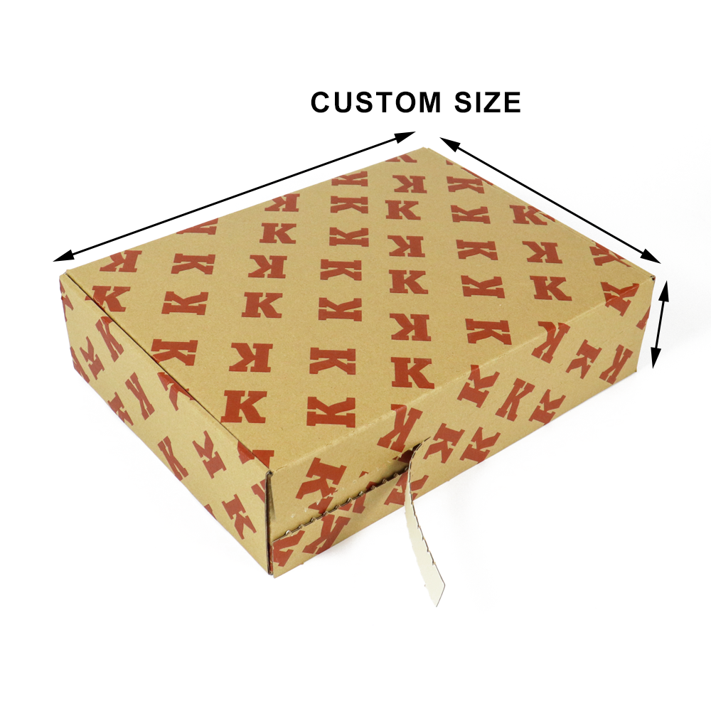 custom logo recycled materials clothing baby blanket shipping luxury cardboard cosmetic corrugated shipping mailer packaging box