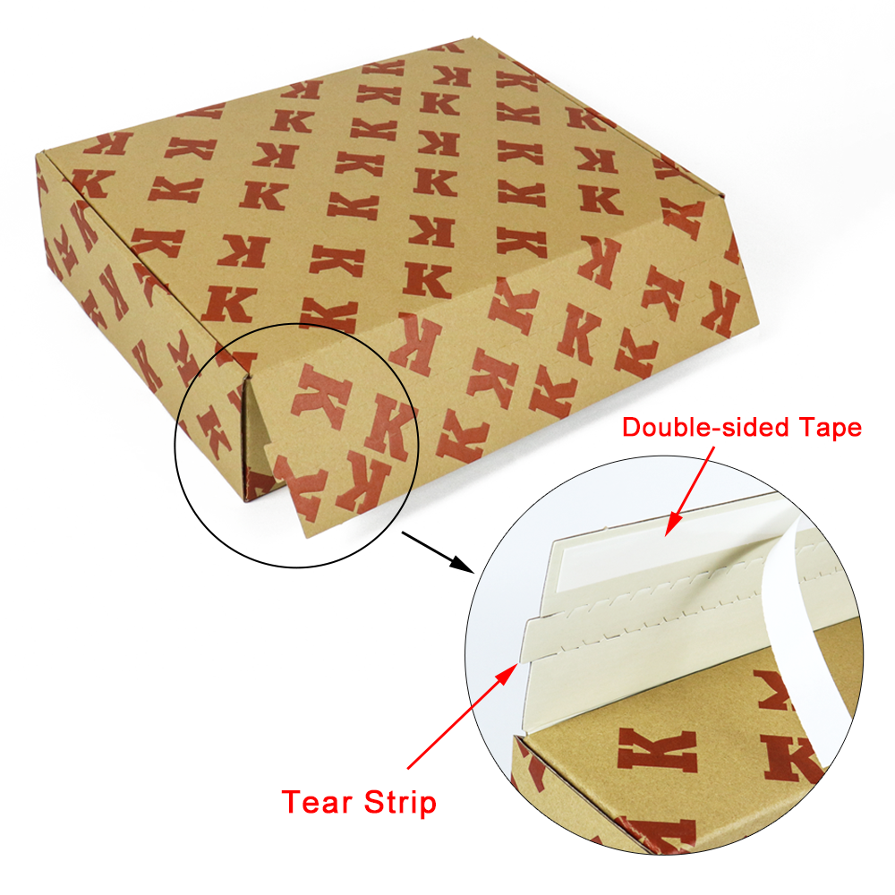 custom logo recycled materials clothing baby blanket shipping luxury cardboard cosmetic corrugated shipping mailer packaging box