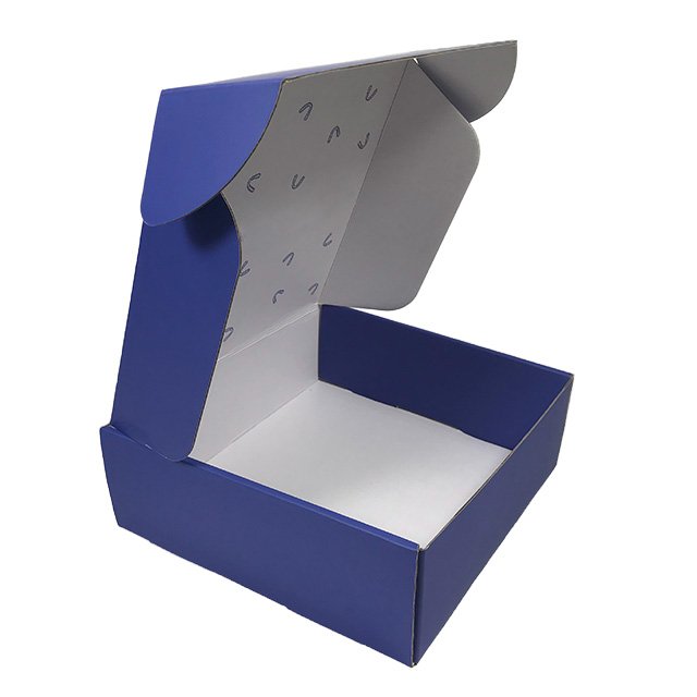 Customized Logo Blue and White Color Matching Beauty Skin Care Makeup Paper Box Clothing Gift Box Packaging Shipping Boxes