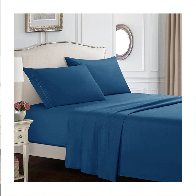 Best SaleBedding Sets Fitted and Flat Bed Spread Bedding Set Bedsheets Sets Fitted Sheet