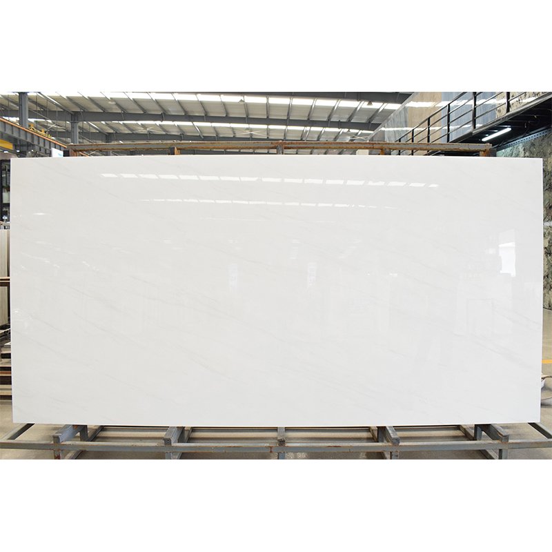 China Factory Sintered Stone Book Match White Black Polish Porcelain Slab Tiles