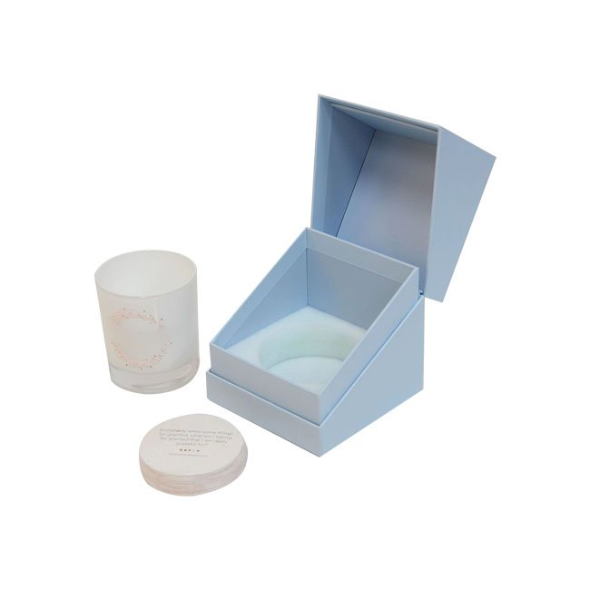 New trend custom personalized world paper box Candle box packaging Luxury with logo paper tube candle set gift box