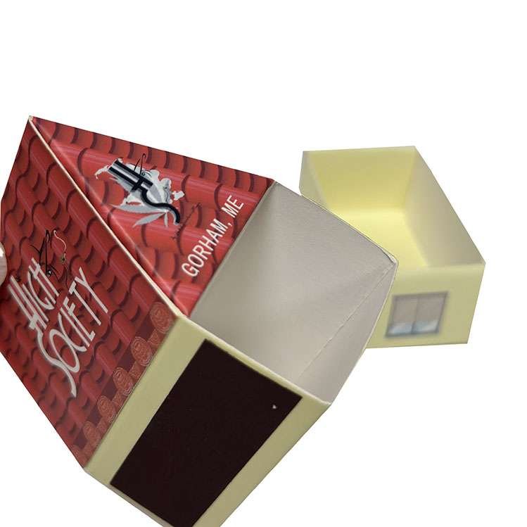 Personalised box house Style Drawer Gift Box Packaging Custom Match Boxs