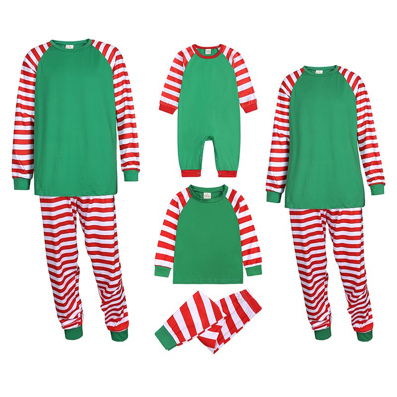 Custom Family Matching Christmas Pajamas Set Polyester Kids Tales Christmas Sublimation Blanks Clothes