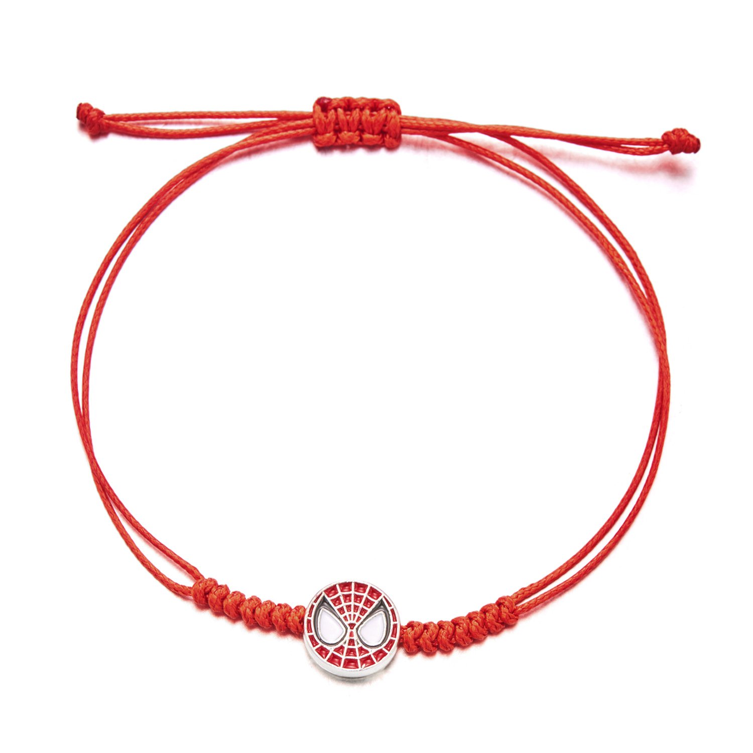 New Handmade knitted Kitty Spider-Man Matching Couple Bracelet Friendship Relationship Bracelet
