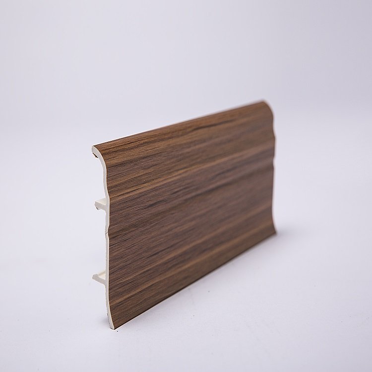 Flooring Accessories Decorative Pvc Skirting Board Flooring Profile Vinyl Skirting Match Flooring Colors Wide Range of Colors