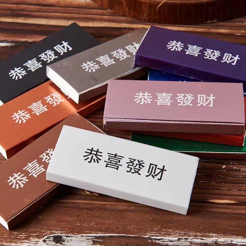 Factory Matchbox Custom Matchstick Cigar 3 inch Candle Incense wood with logo Safe hotel bulk box match
