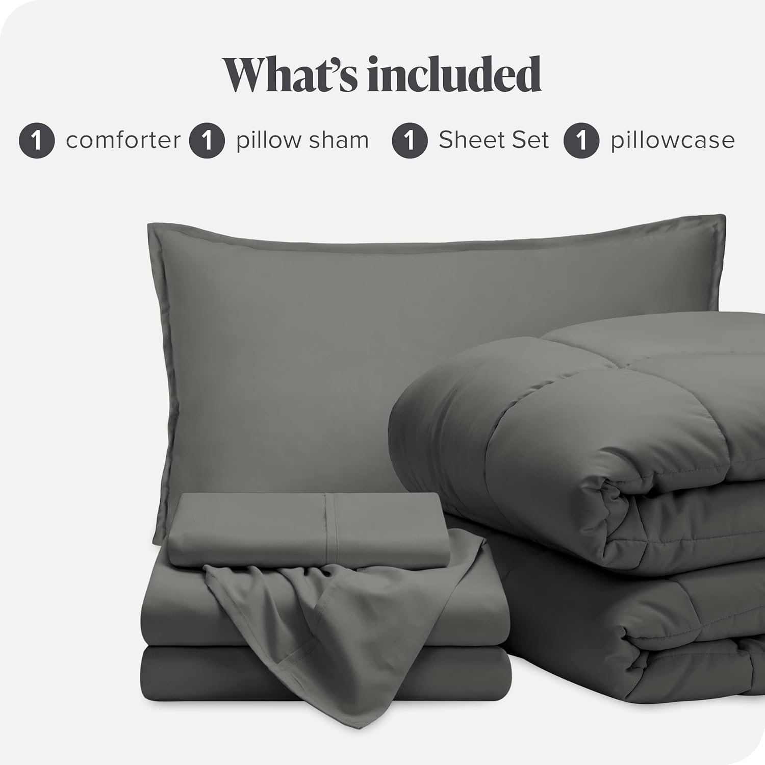 5-Piece King Full Size Comforter Set Complete Bed In A Bag Includes Sheet Set Comforter Matching Pillowcases And Shams