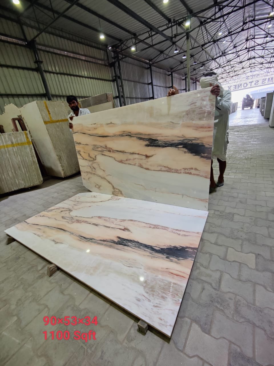 Indian Export Quality Michael Angelo Italian Marble Slab Used for Centuries at Bulk Price Marble Slab Flexible