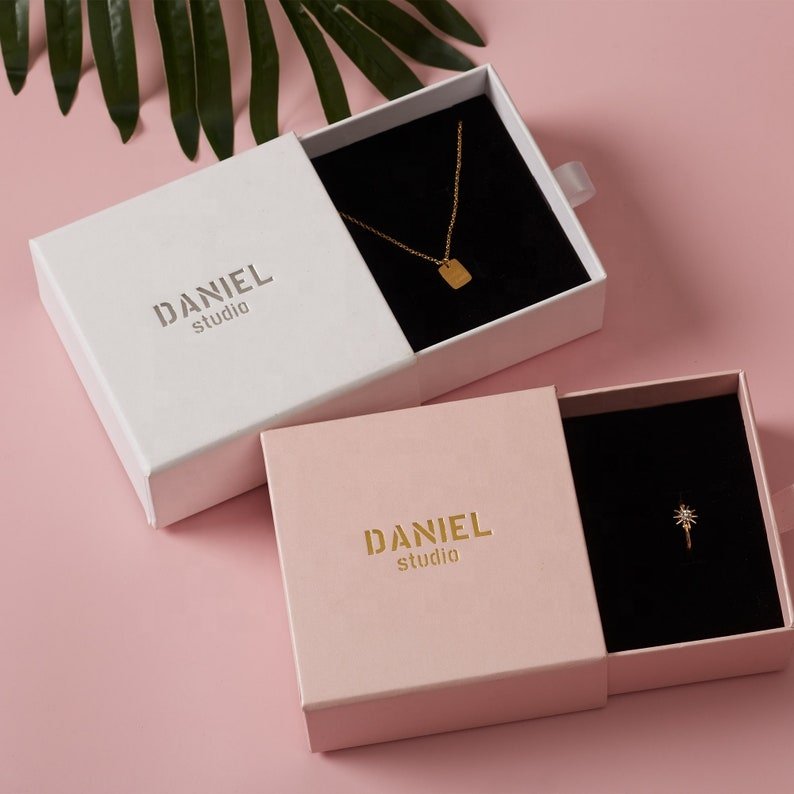 Storage Drawer Jewellery Package Paper Cardboard packaging matches Packaging Box