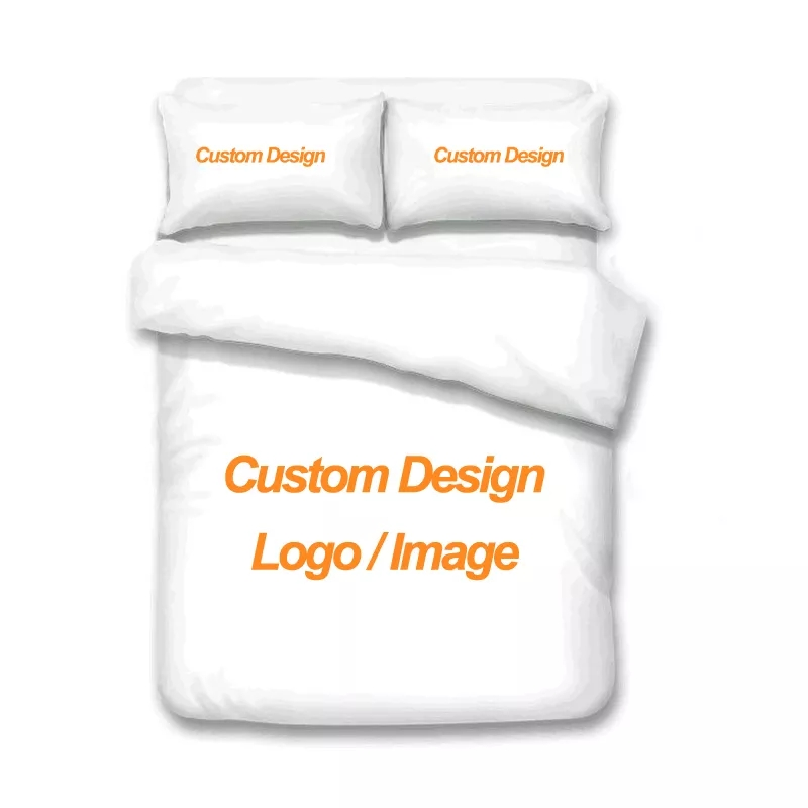Hot Sale Bed Sheets Queen Size Christmas Bed Sheets Flat Sheet Set Curtain Cloth Bedroom 12pcs Printed Curtain Bedding Set