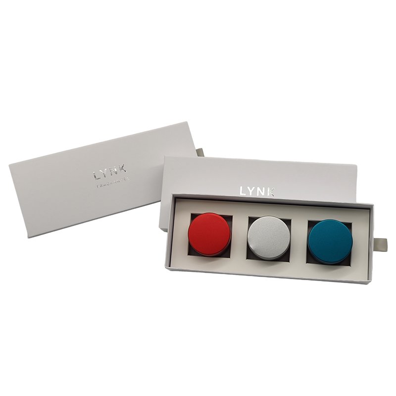 Custom Design Candle Package Rigid Cardboard Box Drawer Match Boxes Embossing For Candles
