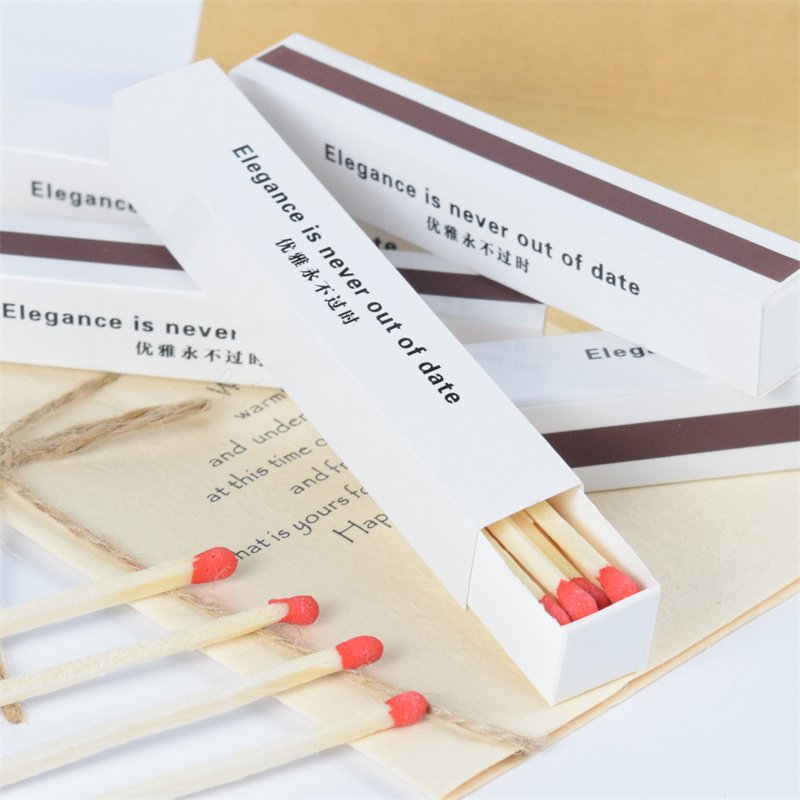 For Household High Quality Wooden Matchsticks With Various Color With Long Lengths Wholesale Bulk Lower Moq Price Custom Matches