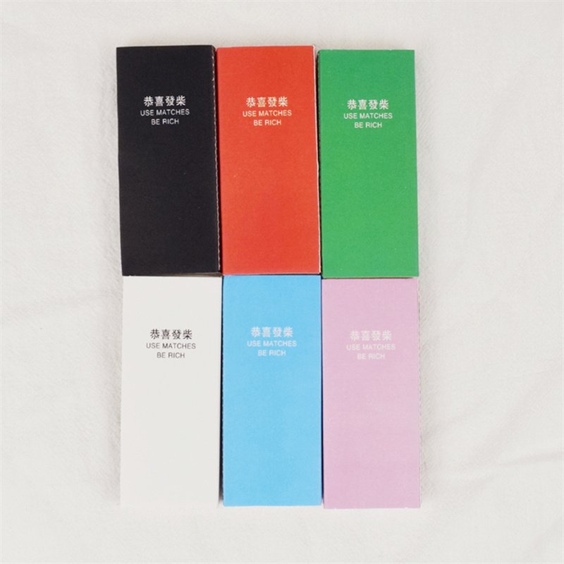 For Household High Quality Wooden Matchsticks With Various Color With Long Lengths Wholesale Bulk Lower Moq Price Custom Matches