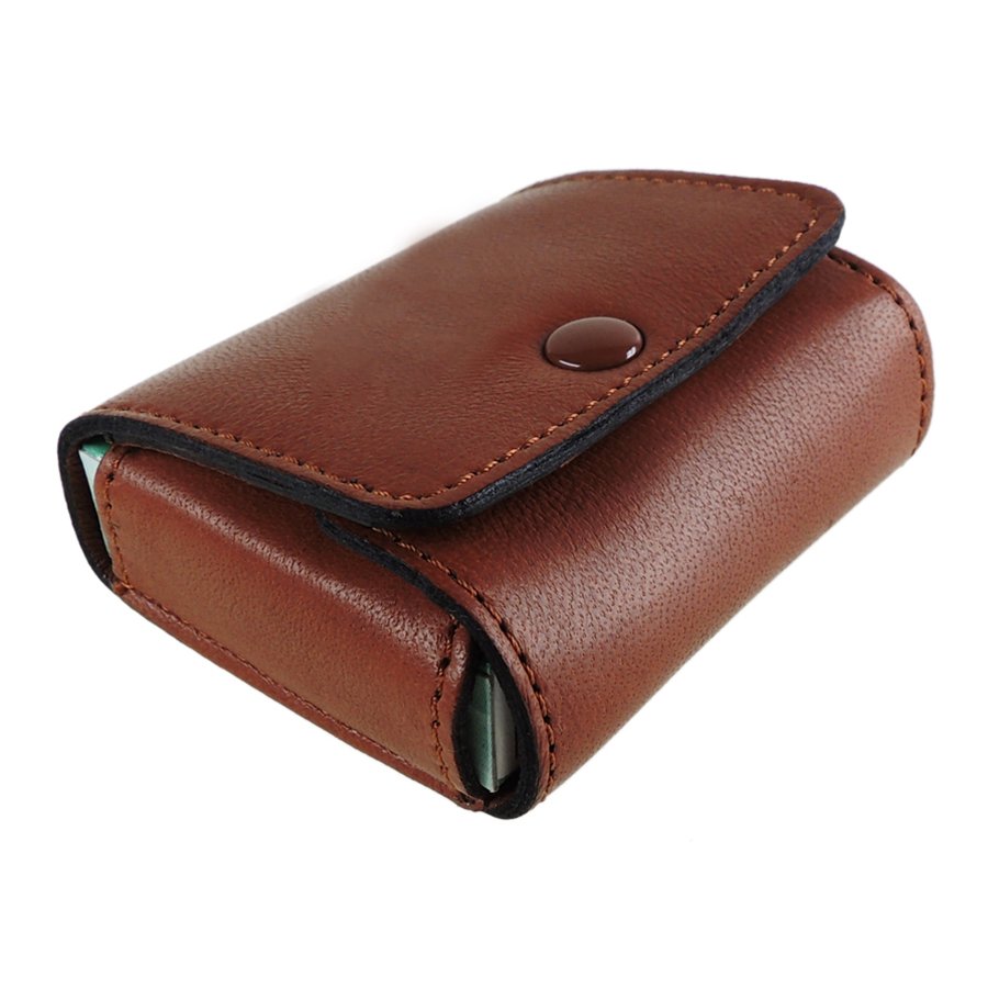 2022 New Classic Traditional Design Leather Safety Match Stick Box Bulk Quantity Low MOQ PU Leather Safety Match Case For Sale