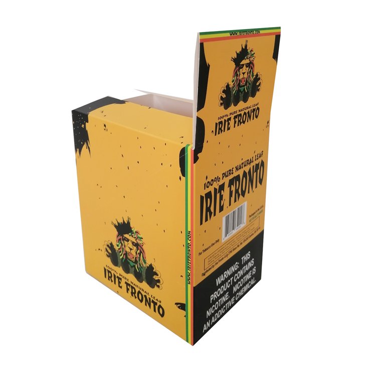 Custom Recyclable Kraft Paper Corrugated Box Eco-Friendly Environmentally Friendly Packaging Factory Export Display Matchbox