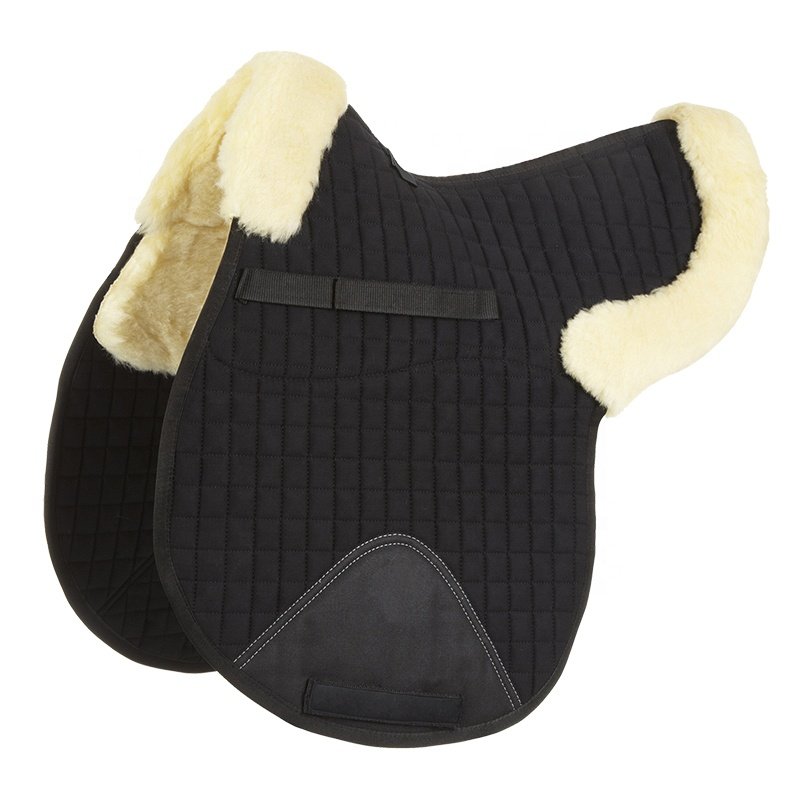 Professional Factory Horse Accessories Saddle Blanket Half Pads Custom Matching Set Numnah Saddle Pad for Horse Racing