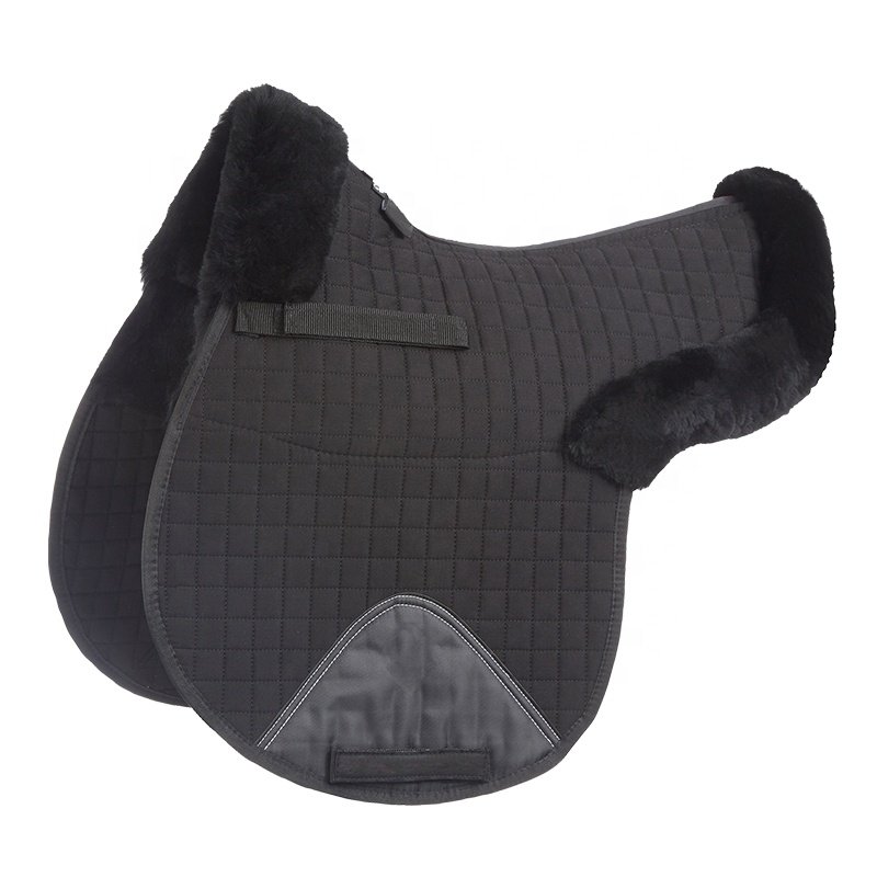 Professional Factory Horse Accessories Saddle Blanket Half Pads Custom Matching Set Numnah Saddle Pad for Horse Racing